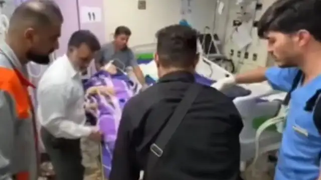 Iran Hospital Patients Flee Deadly Blasts