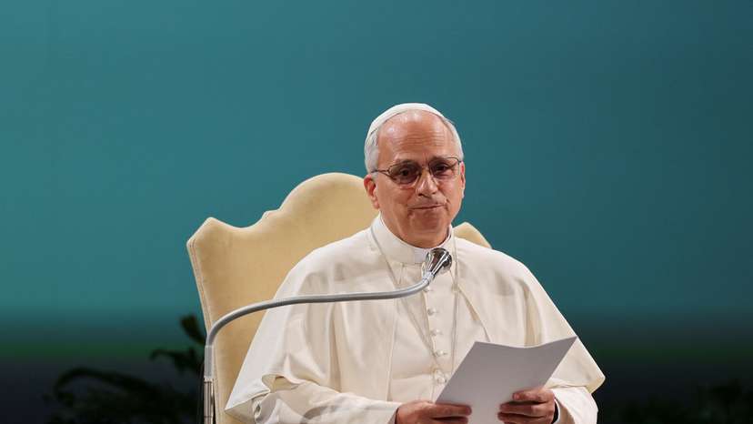 Pope Leo speaks about climate change at Vatican event with Arnold Schwarzenegger
