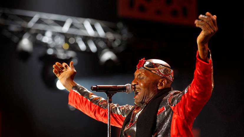 FILE PHOTO: Jamaican musician Jimmy Cliff performs during the 10th Mawazine World Rhythms international music festival in Rabat