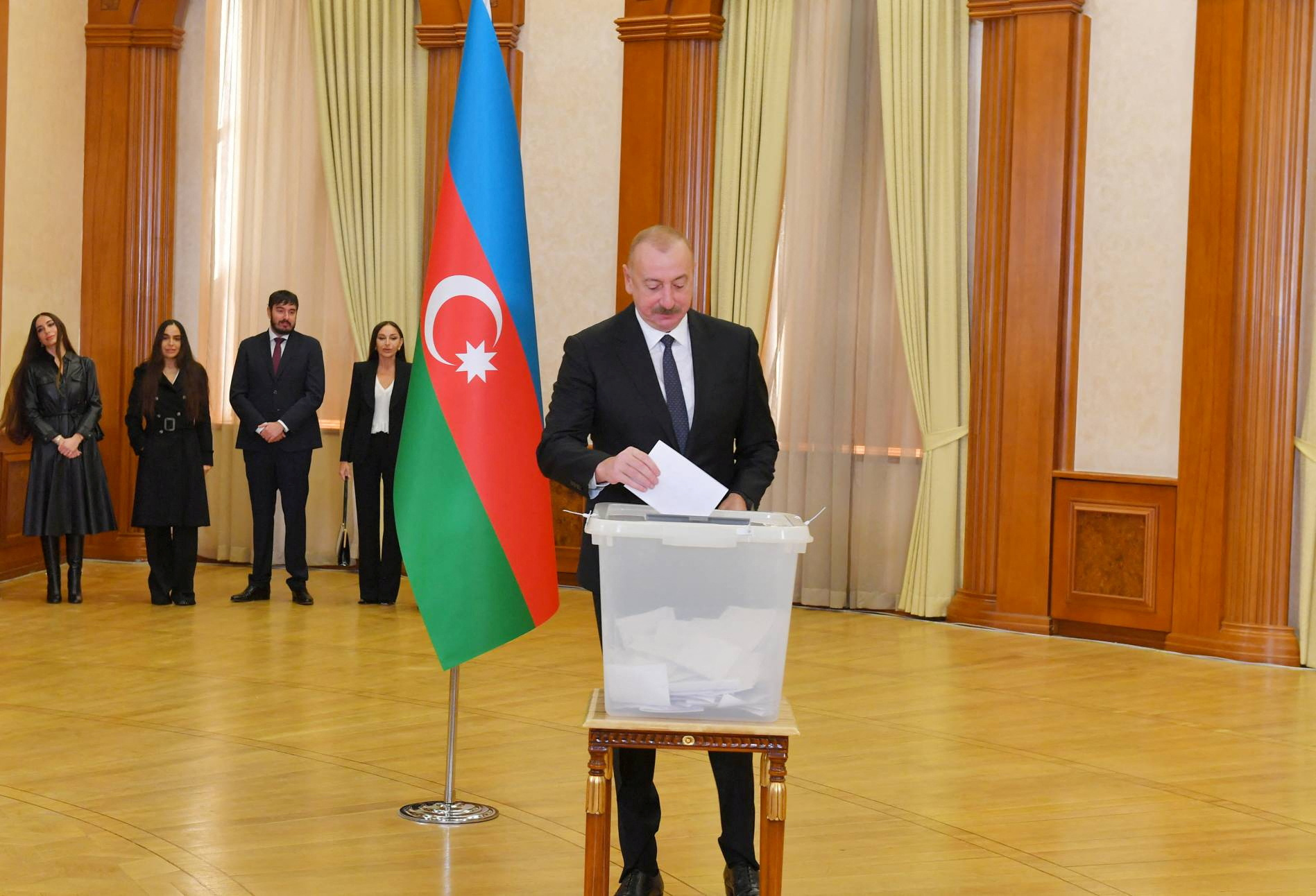 Azerbaijan holds presidential election