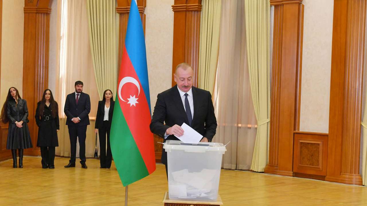 Azerbaijan holds presidential election