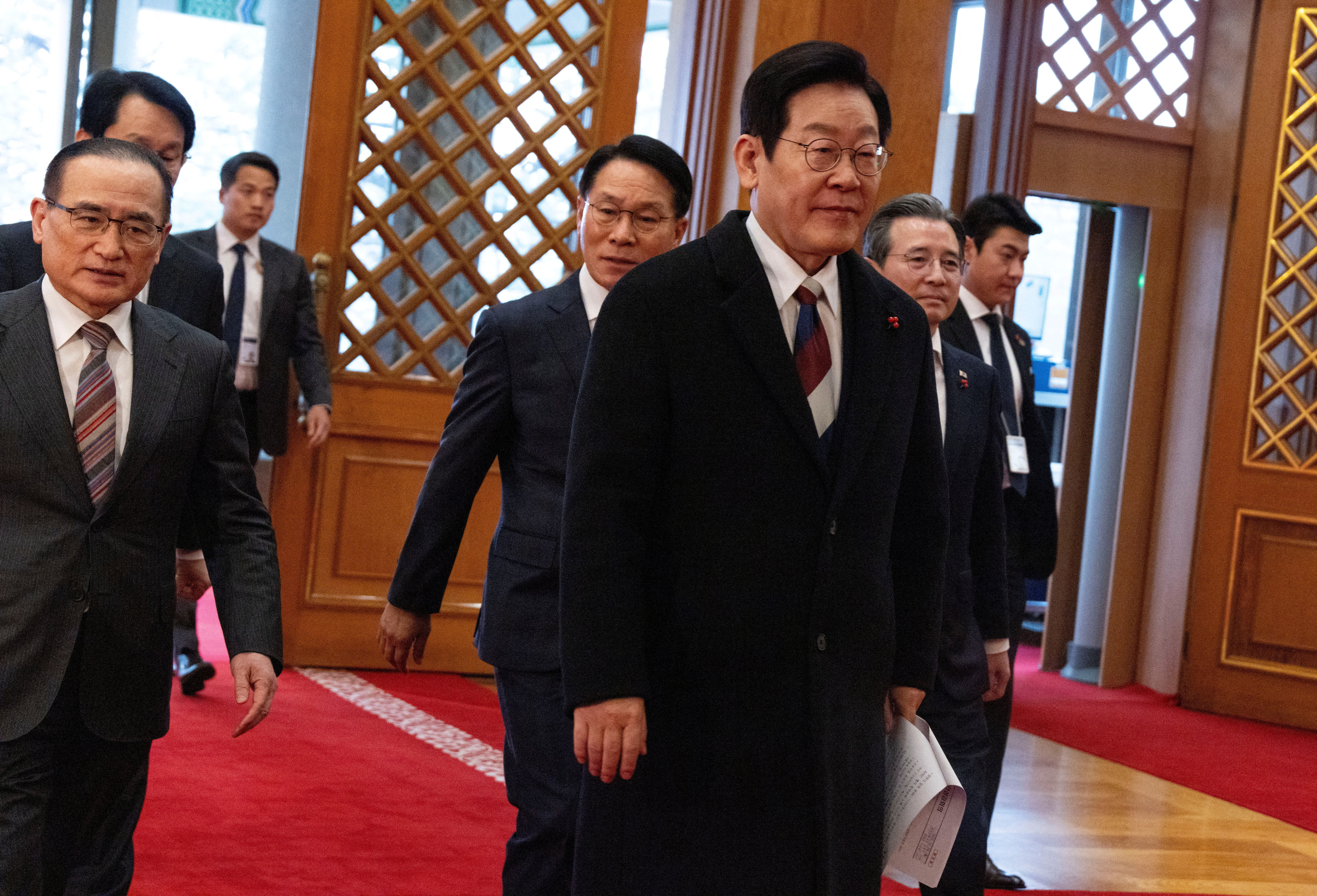 South Korean President Lee Jae Myung's first day at the Cheongwadae