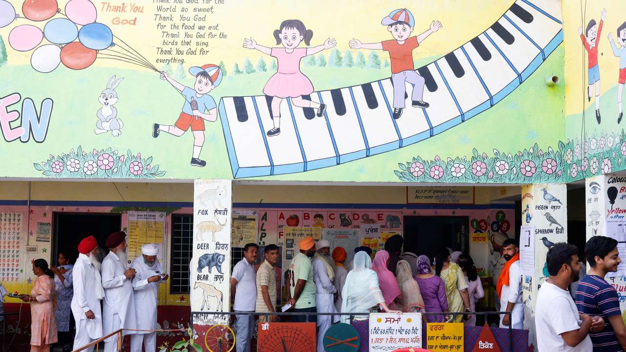 Seventh phase of the general elections, in Firozpur district