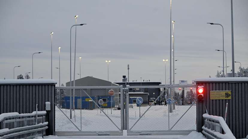 Raja-Jooseppi international border crossing in Inari