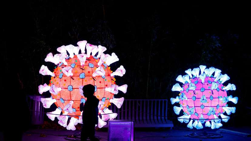 FILE PHOTO: The "Mini-Mondes en voie d'illumination" exhibition at the Jardin des Plantes in Paris