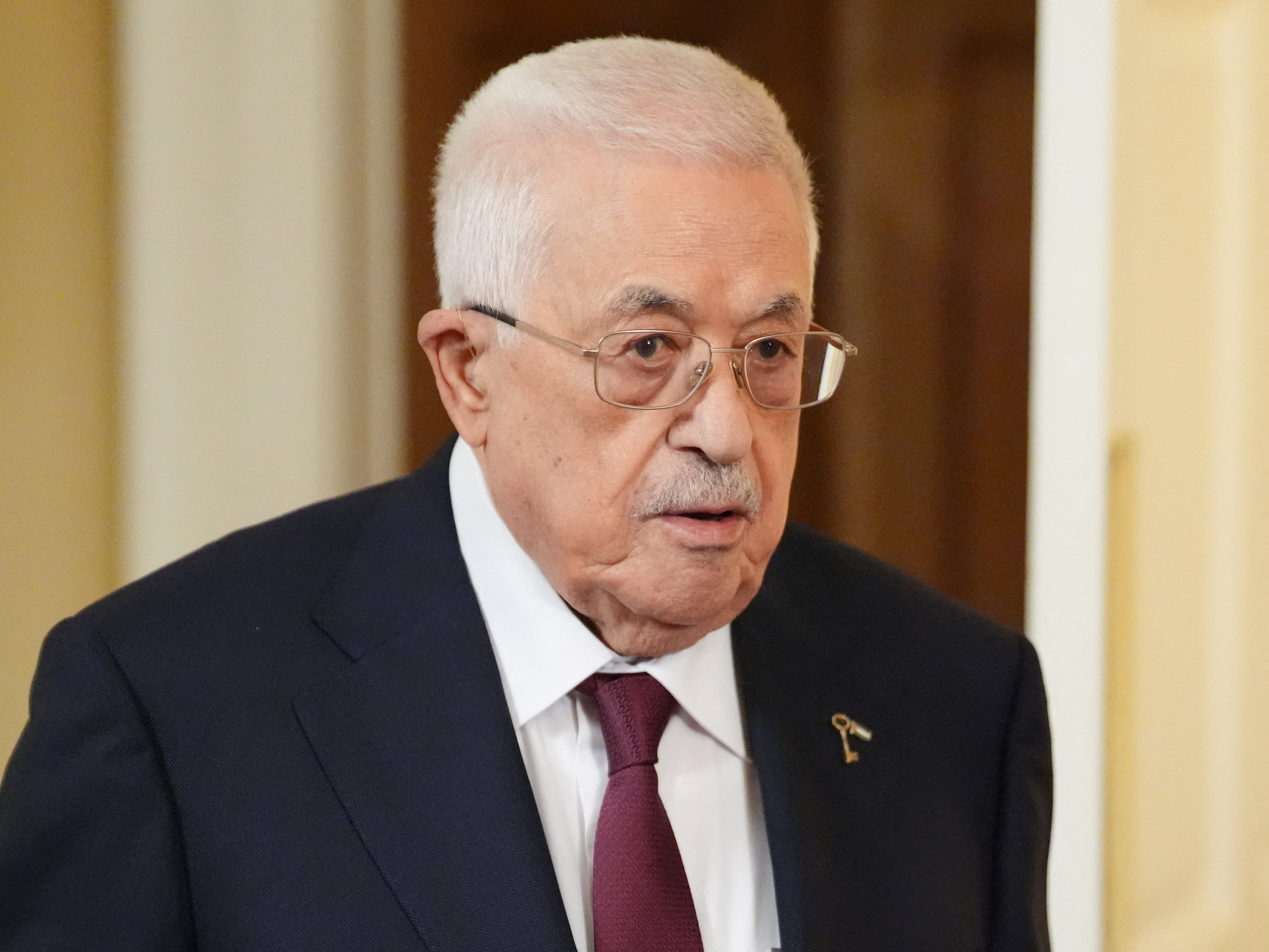 Palestinian President Mahmoud Abbas visit to the UK