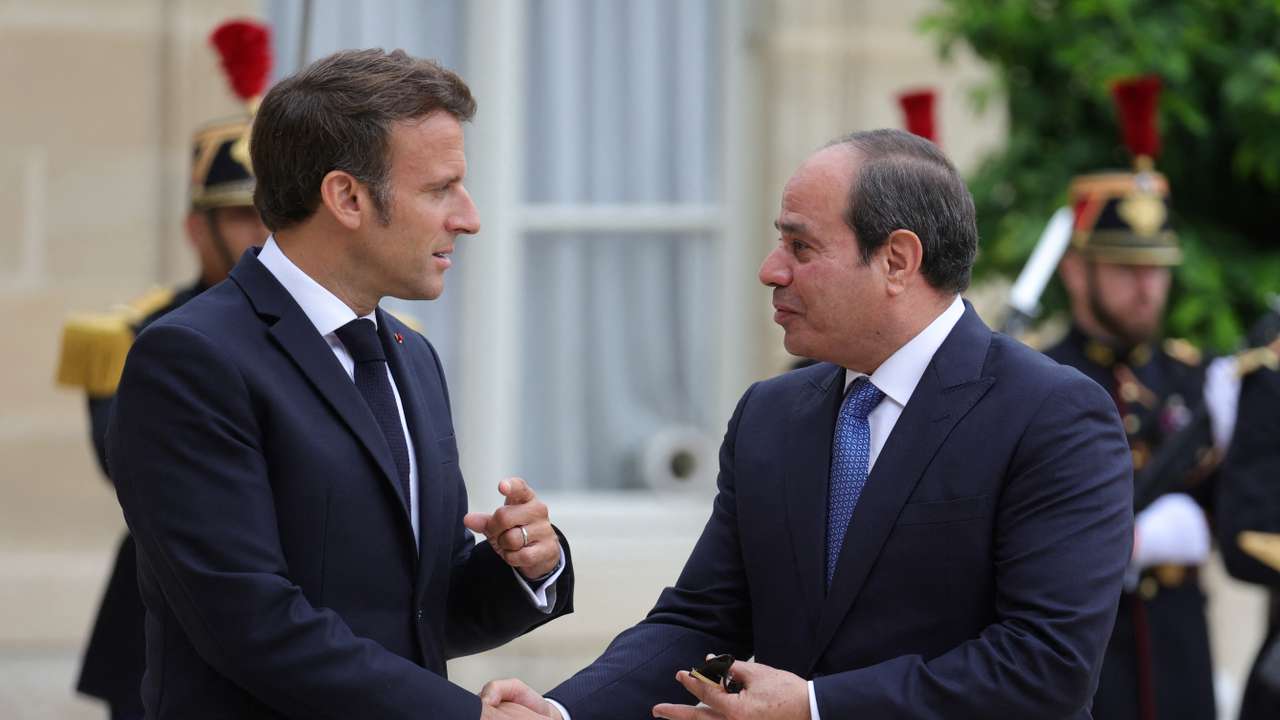 France's Macron and Egypt's Sisi meet in Paris