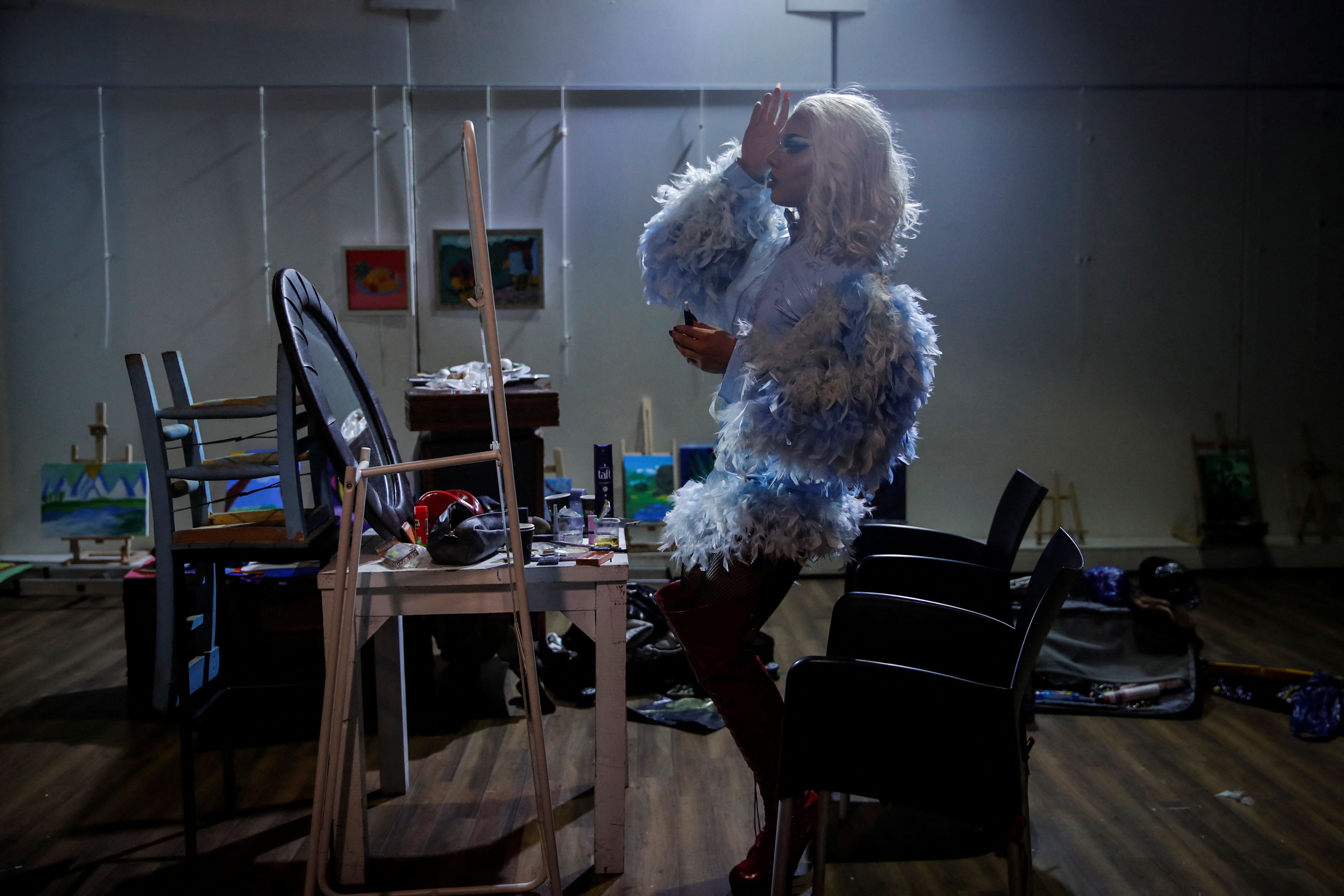 The Wider Image: For Turkish performer, drag is a political act