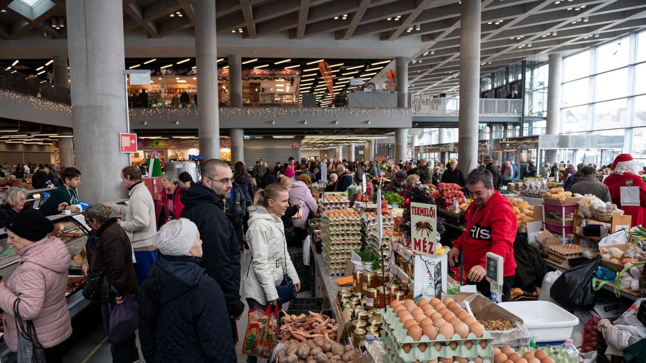 Food inflation in Hungary