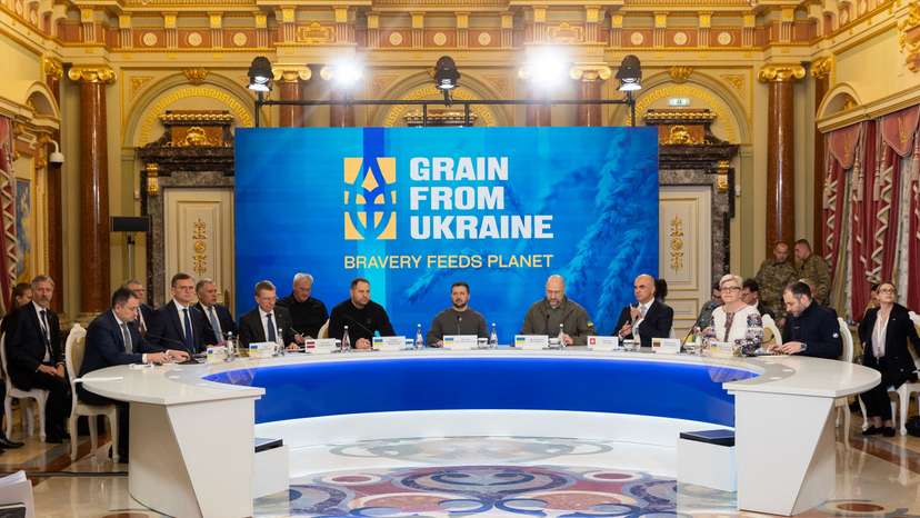 Grain from Ukraine summit in Kyiv