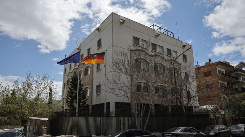 German embassy is reopened in Damascus