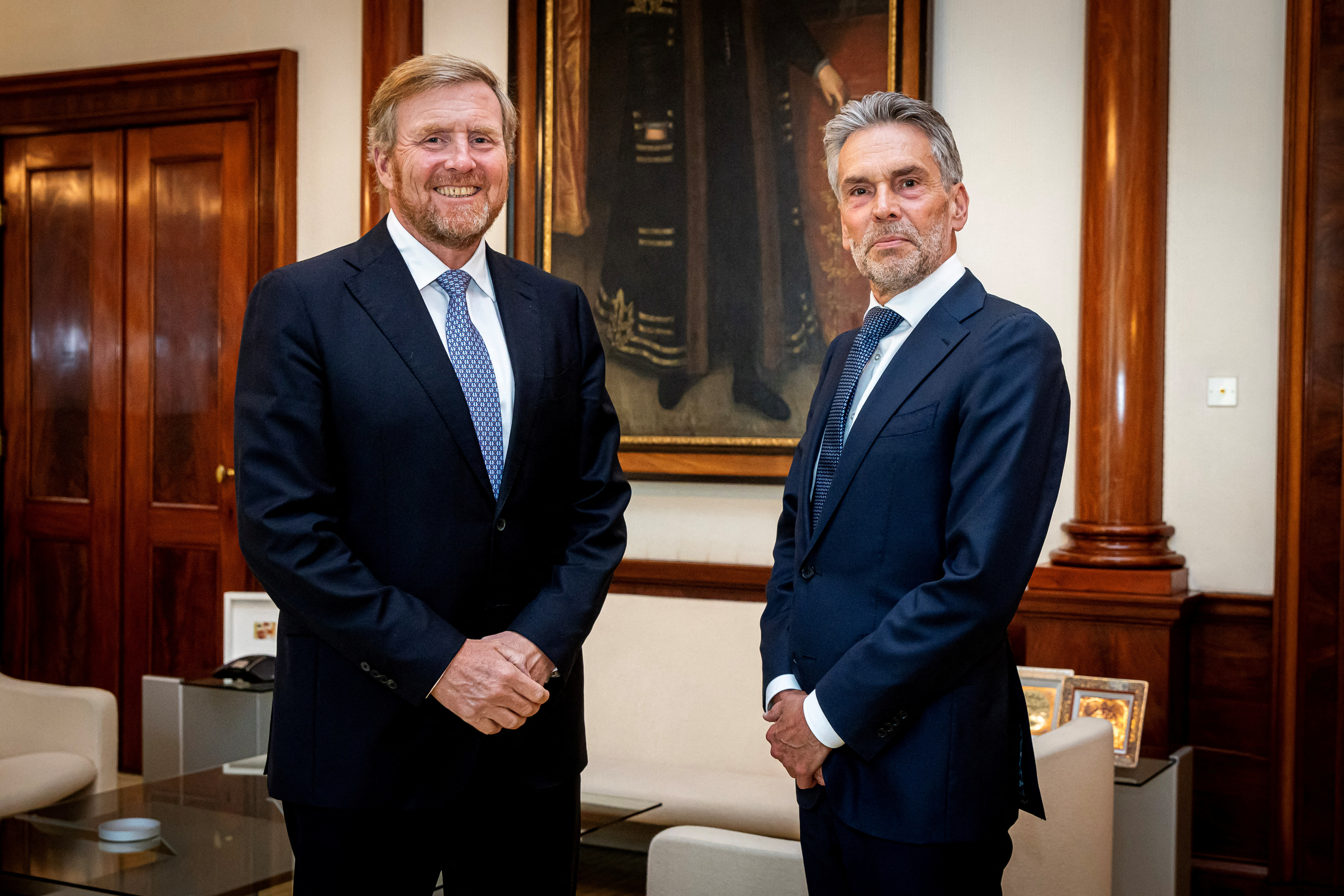 King Willem-Alexander welcomes new Dutch Prime Minister Dick Schoof