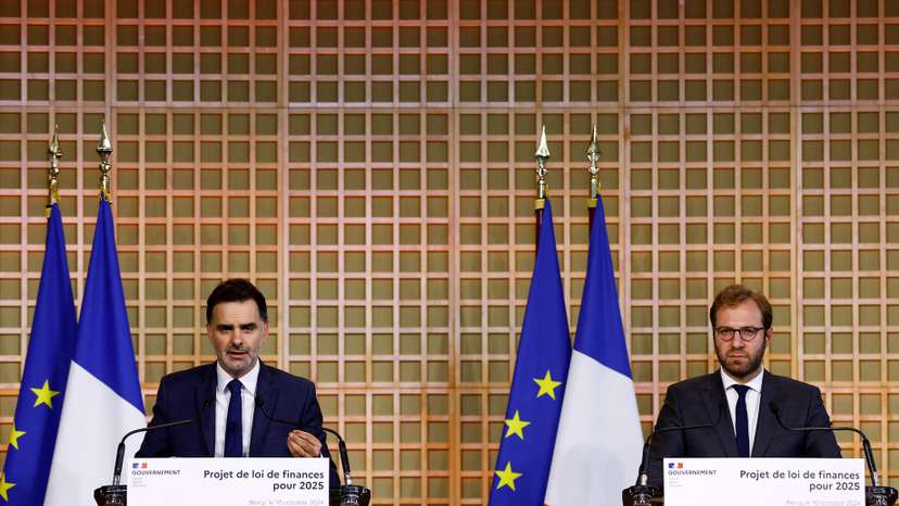 French government presents its 2025 budget bill in Paris