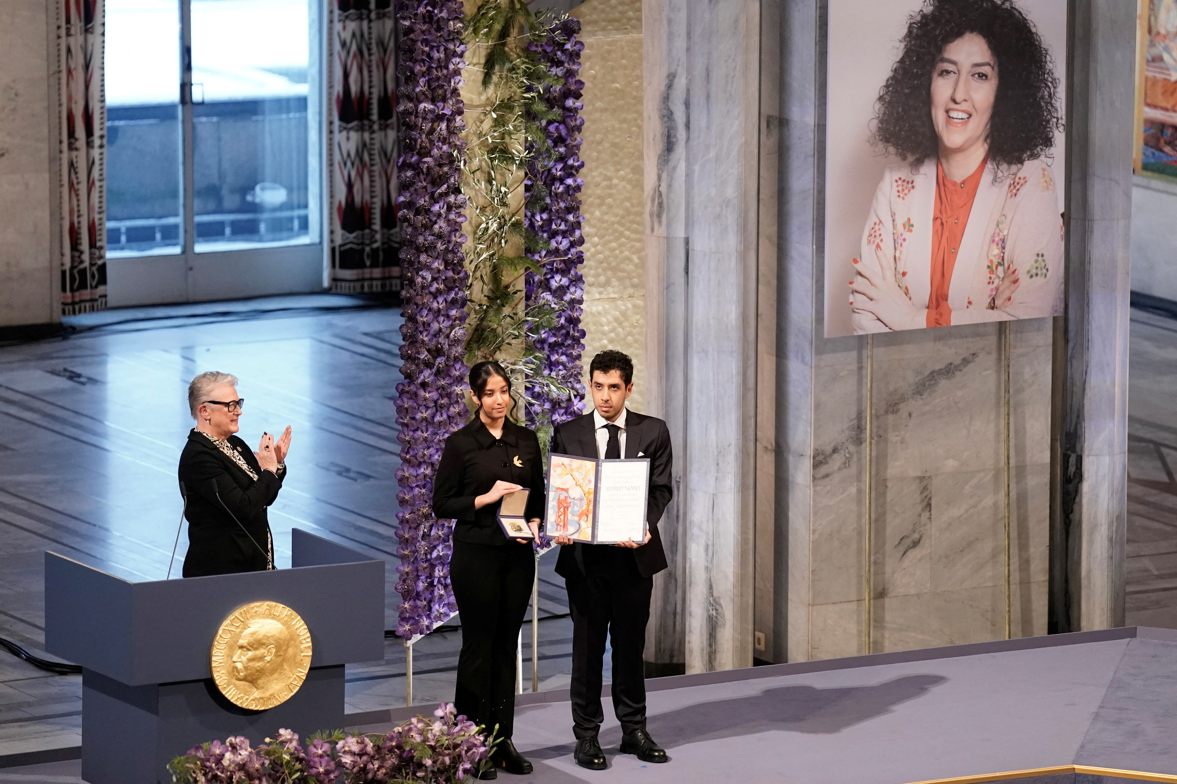 Nobel Peace Prize 2023 award ceremony in Olso