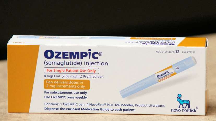FILE PHOTO: Ozempic is displayed in a pharmacy in Provo