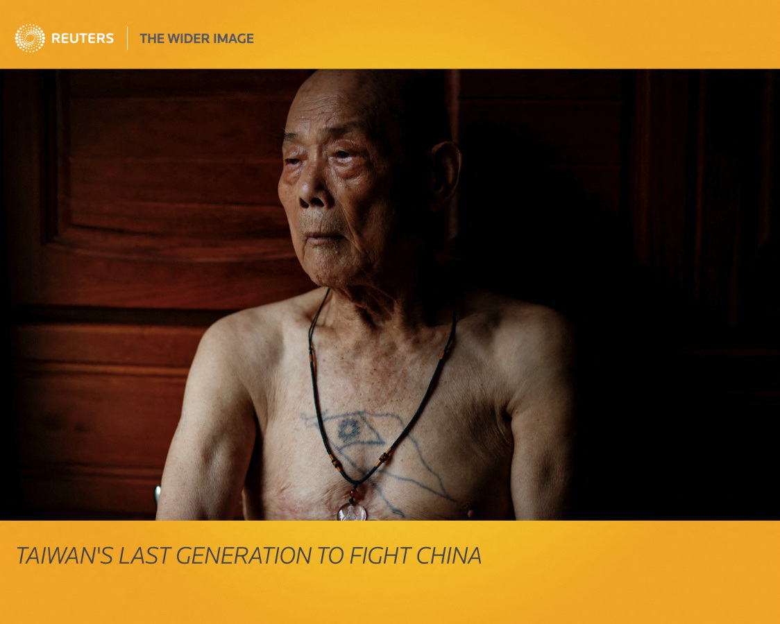 The Wider Image: Taiwan's last generation to fight China