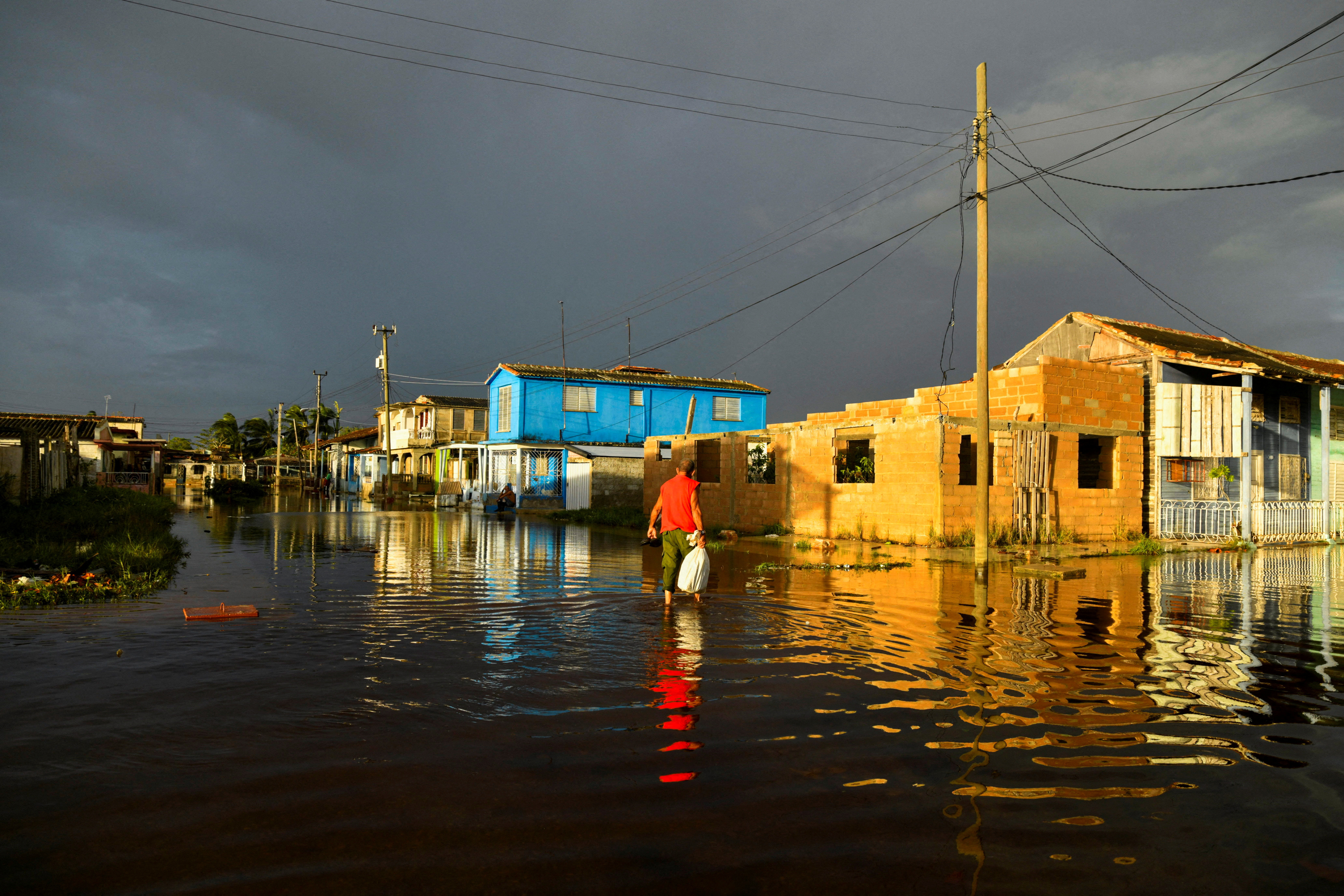 FILE PHOTO: Aftermath of Hurricane Rafael's landfall in Cuba