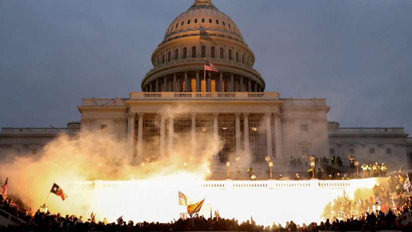 FILE PHOTO: FILE PHOTO: Supporters of U.S. President Donald Trump gather in Washington