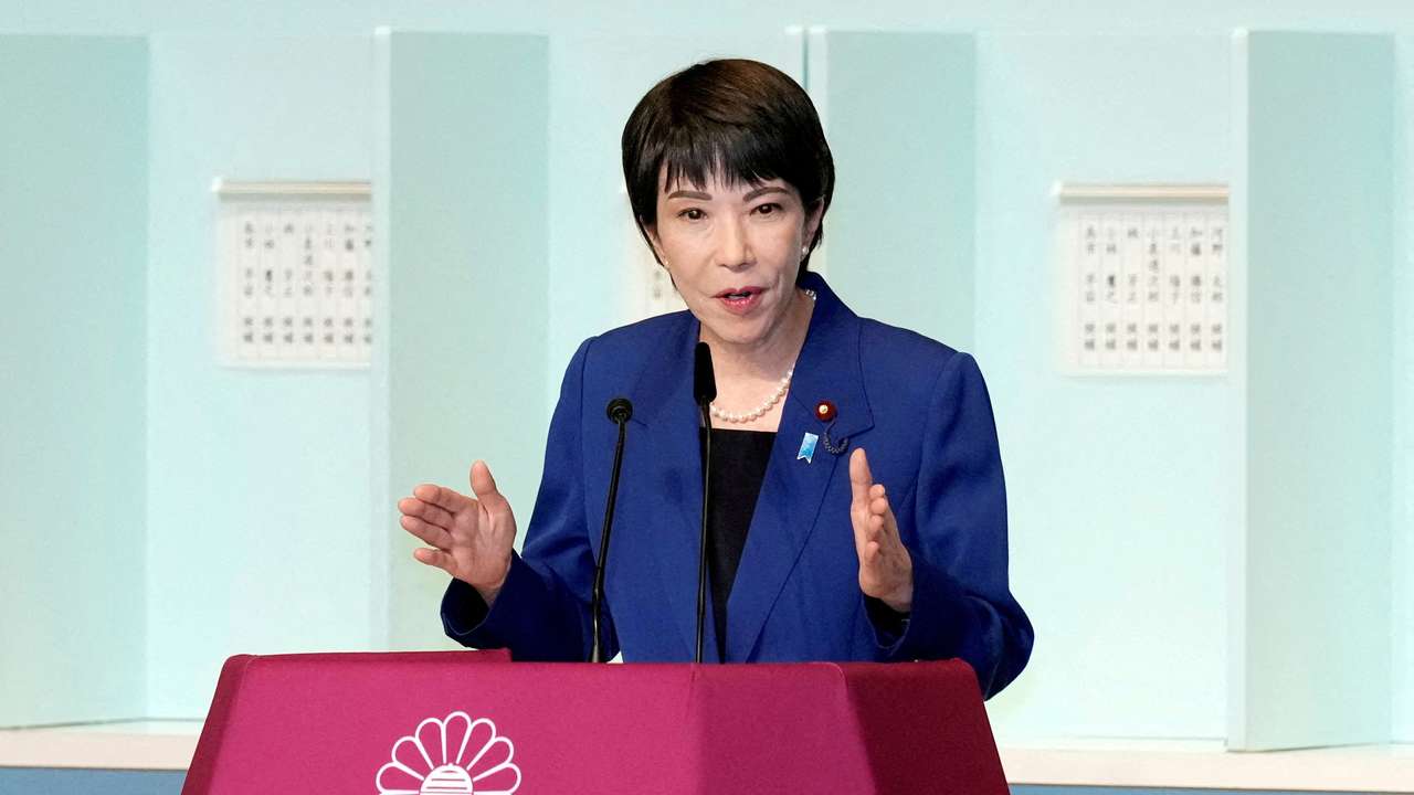 FILE PHOTO: Japan's ruling party LDP holds leadership election