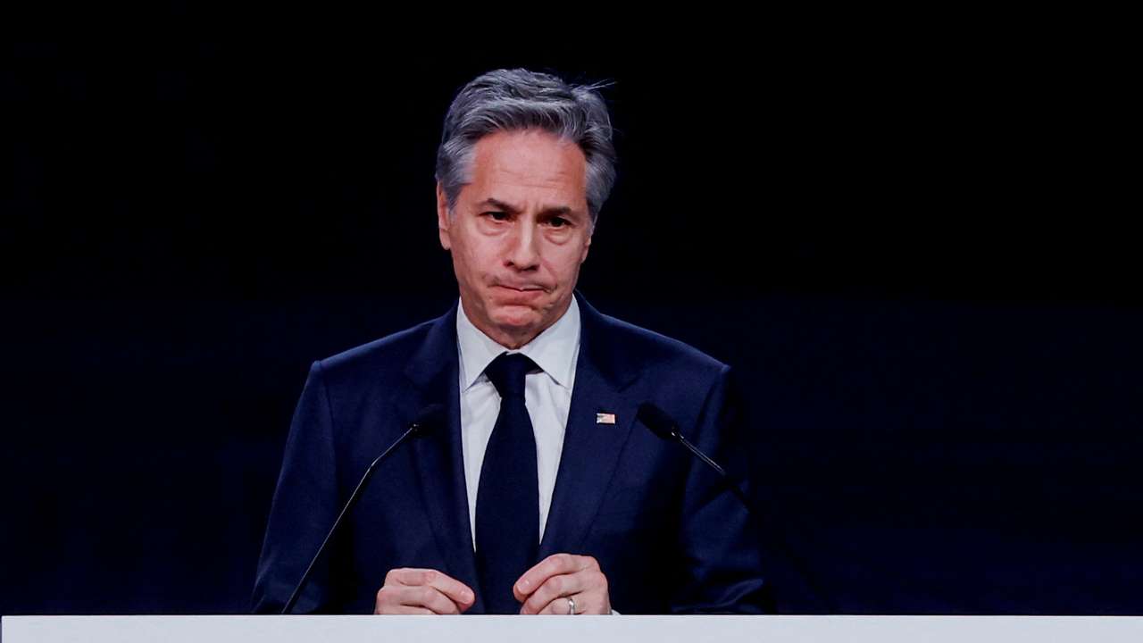 U.S. Secretary of State Blinken attends the third Summit for Democracy, in Seoul