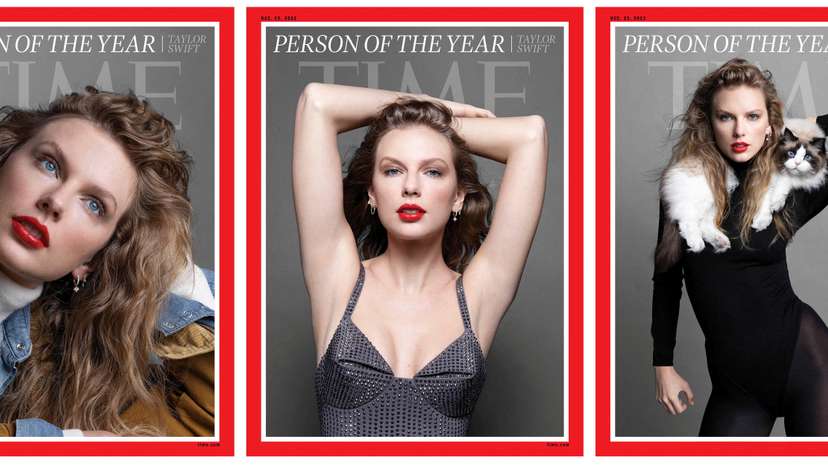 Taylor Swift appears on the cover of Time Magazine's 2023 "Person of the Year\