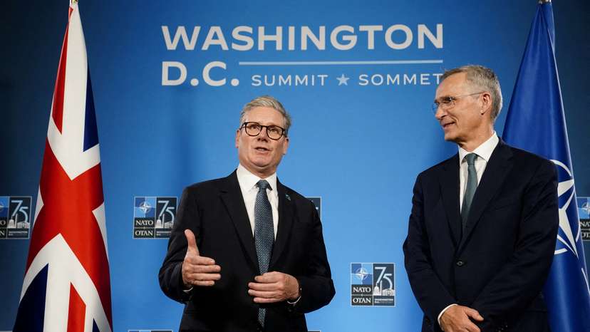 NATO's 75th anniversary summit, in Washington
