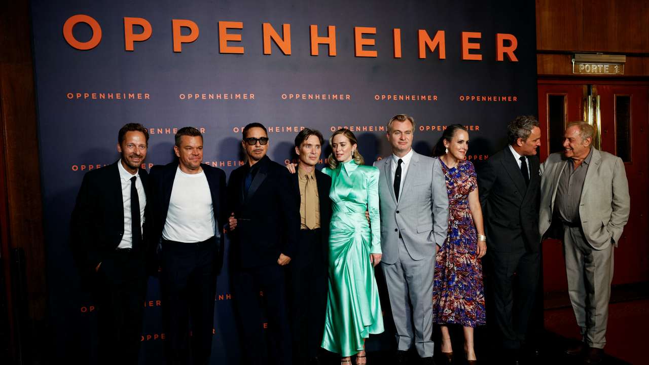 Premiere of the film "Oppenheimer" in Paris