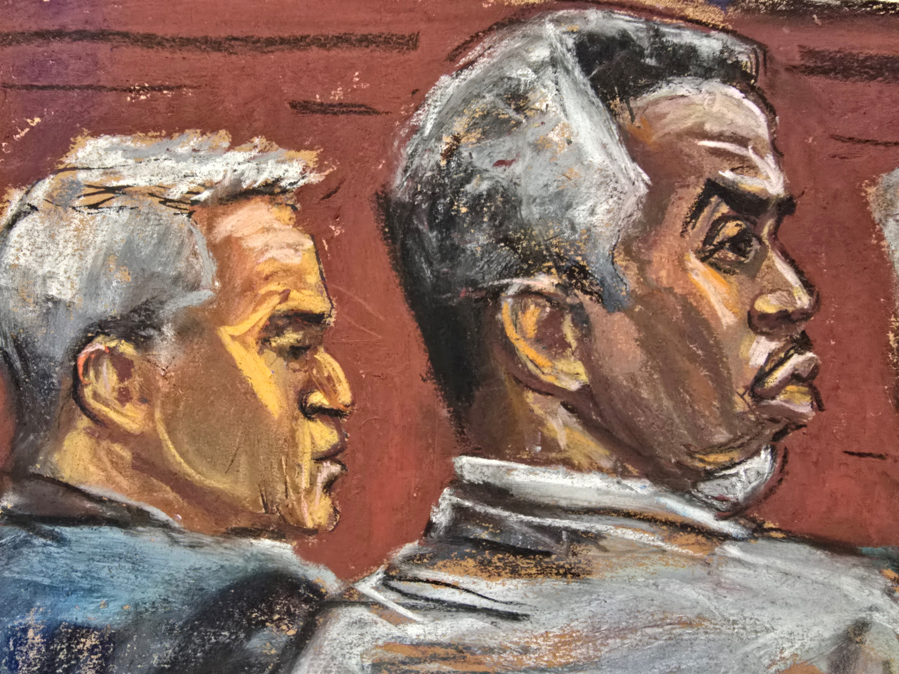 Sean "Diddy" Combs attends trial in New York federal court