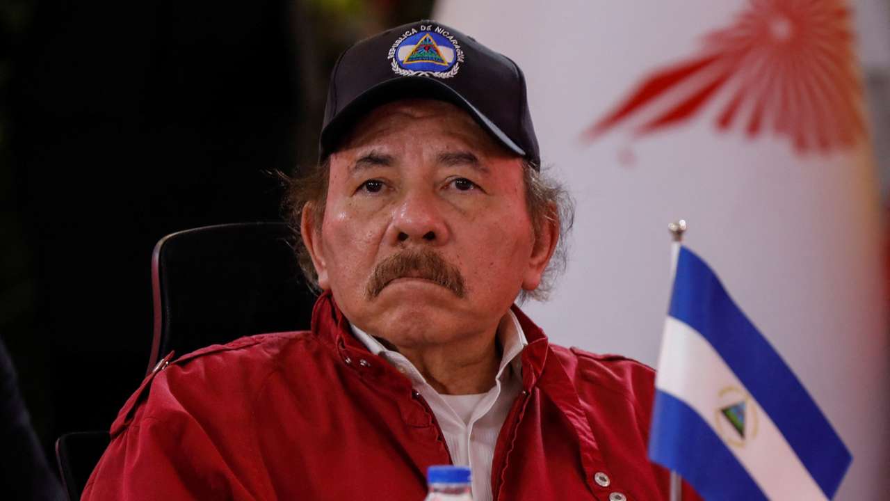 FILE PHOTO: Nicaragua's President Daniel Ortega attends the Alba summit, in Caracas