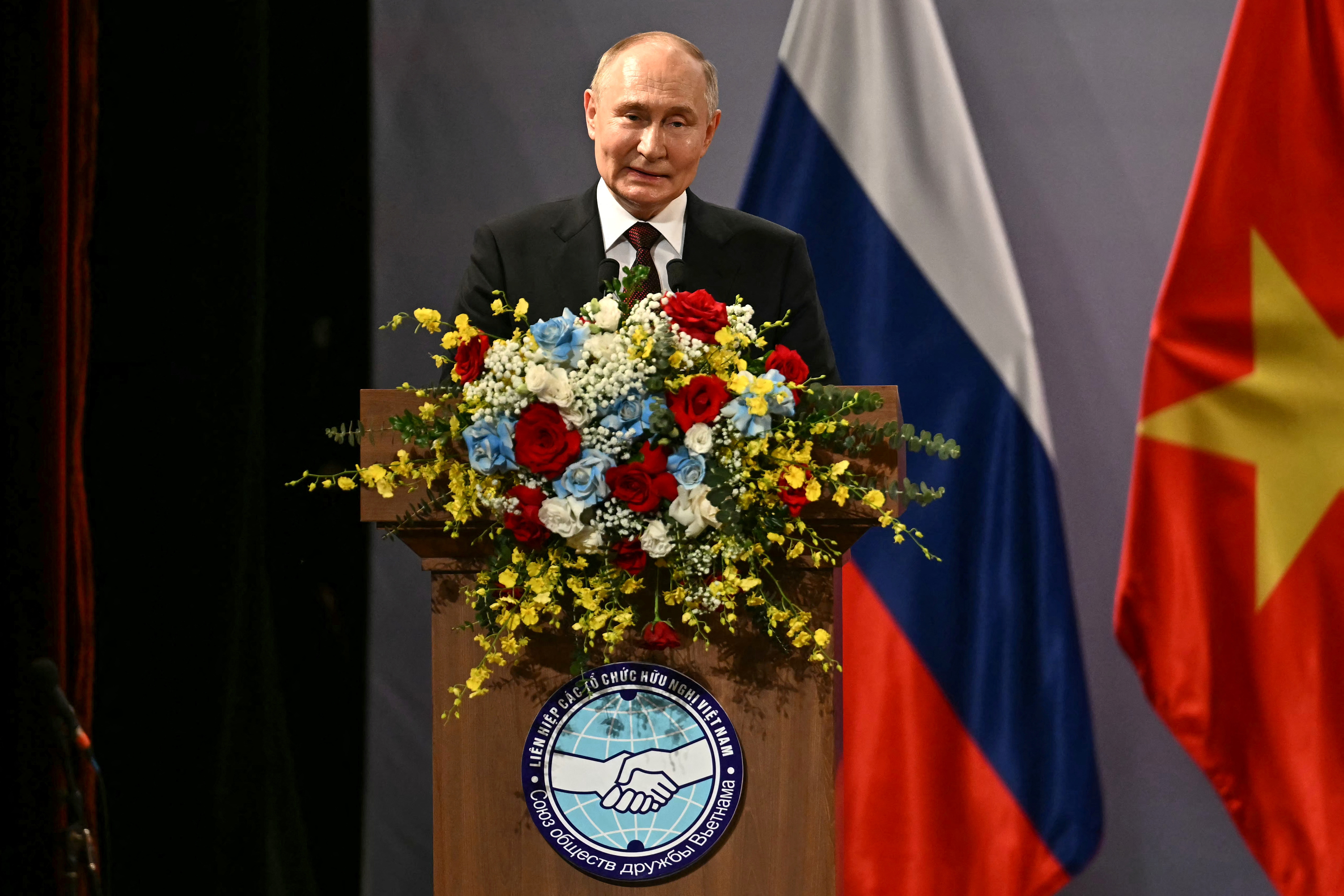 Russia's President Putin visits Vietnam