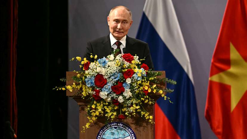 Russia's President Putin visits Vietnam