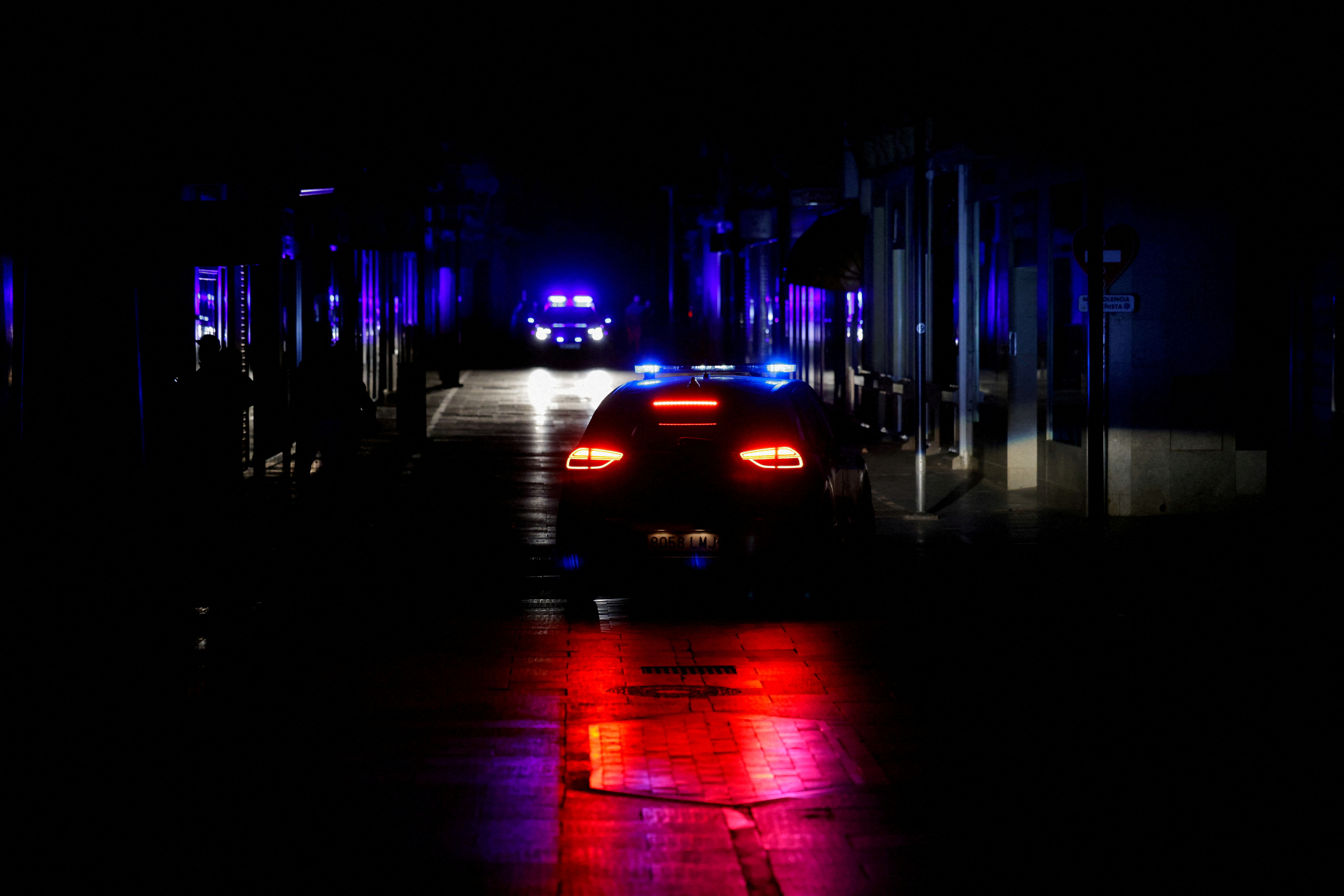 FILE PHOTO: Power outage in Ronda