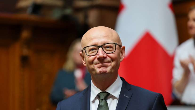 Swiss parliament elects new cabinet members, in Bern