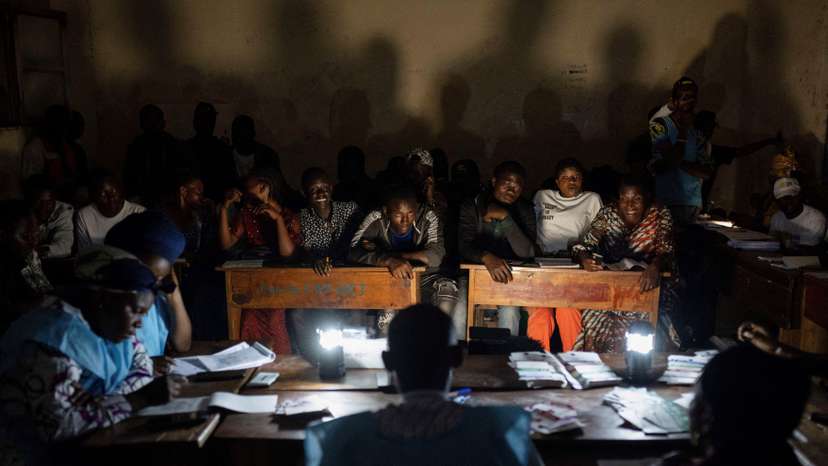 Congo holds presidential election in Goma