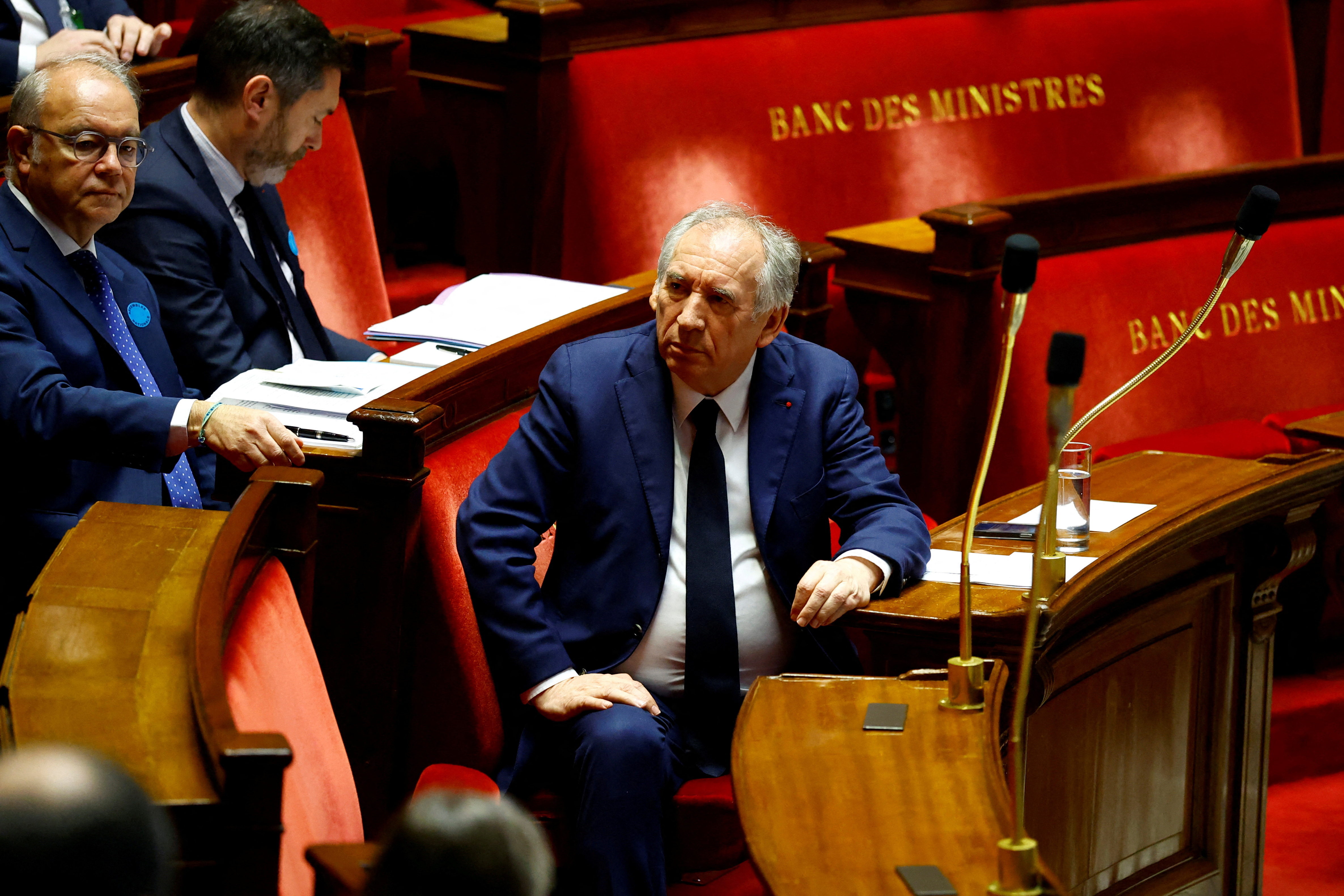 FILE PHOTO: Questions to the Prime Minister session at the National Assembly in Paris