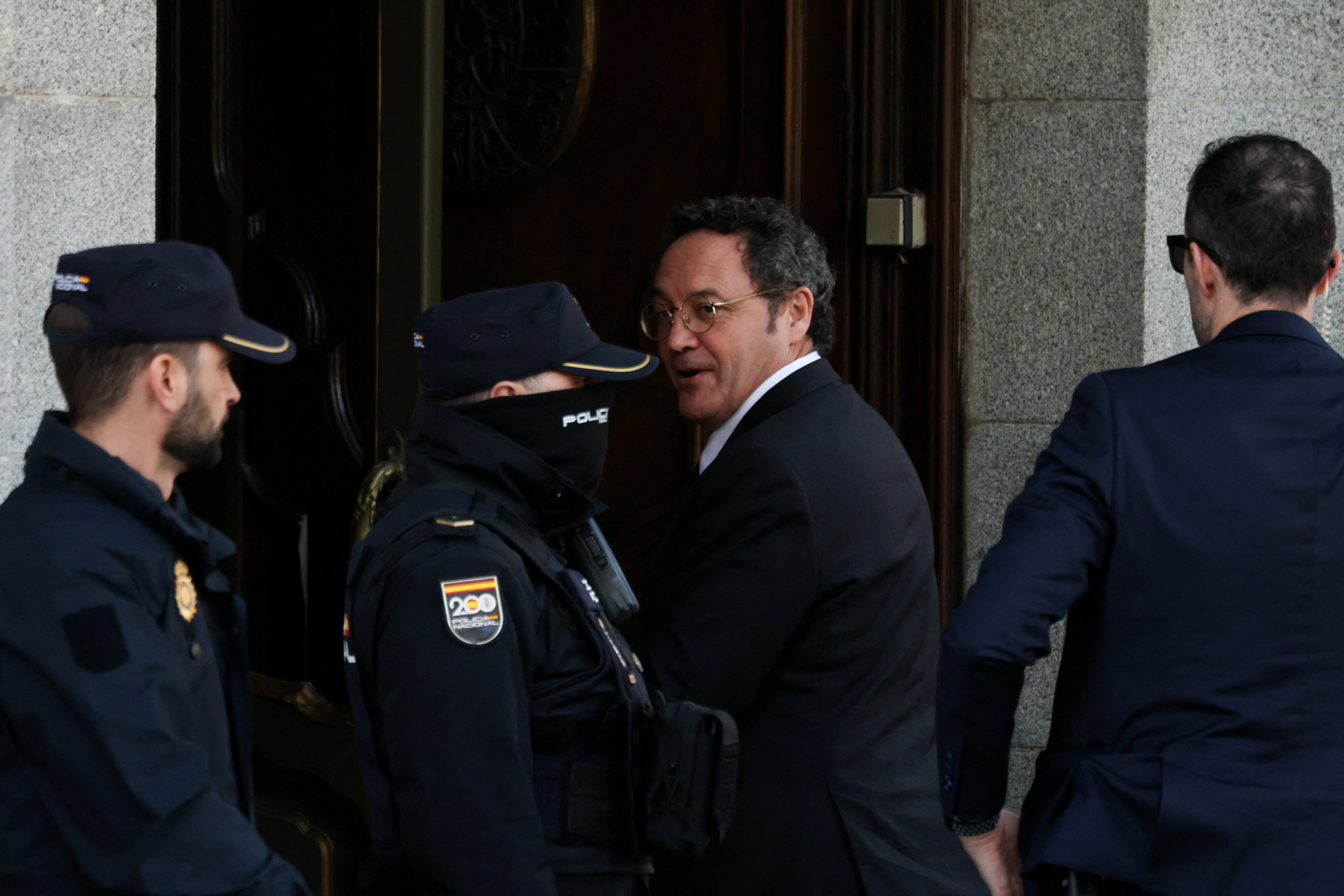 Spain's Prosecutor General Ortiz attends a trial over allegations of leaking confidential information, in Madrid