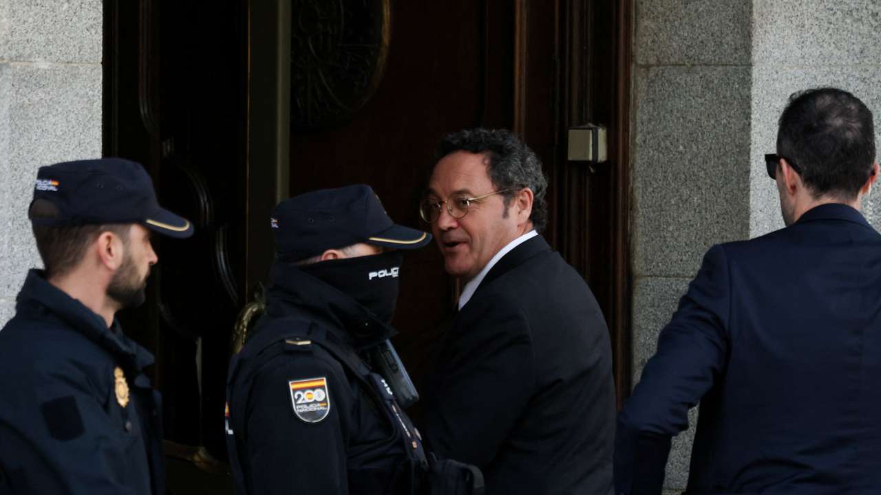 Spain's Prosecutor General Ortiz attends a trial over allegations of leaking confidential information, in Madrid