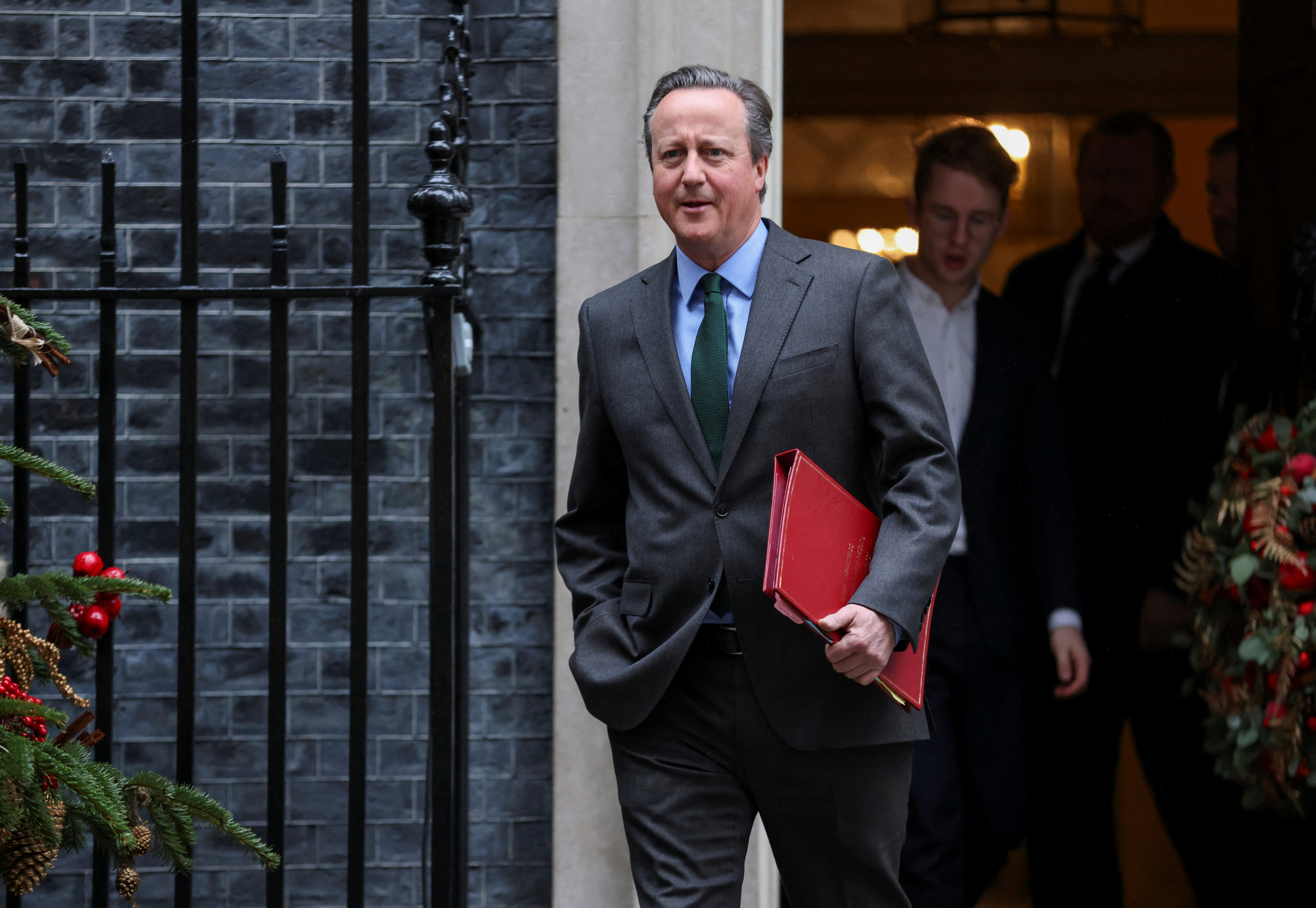Cabinet meeting at Number 10 Downing Street, in London