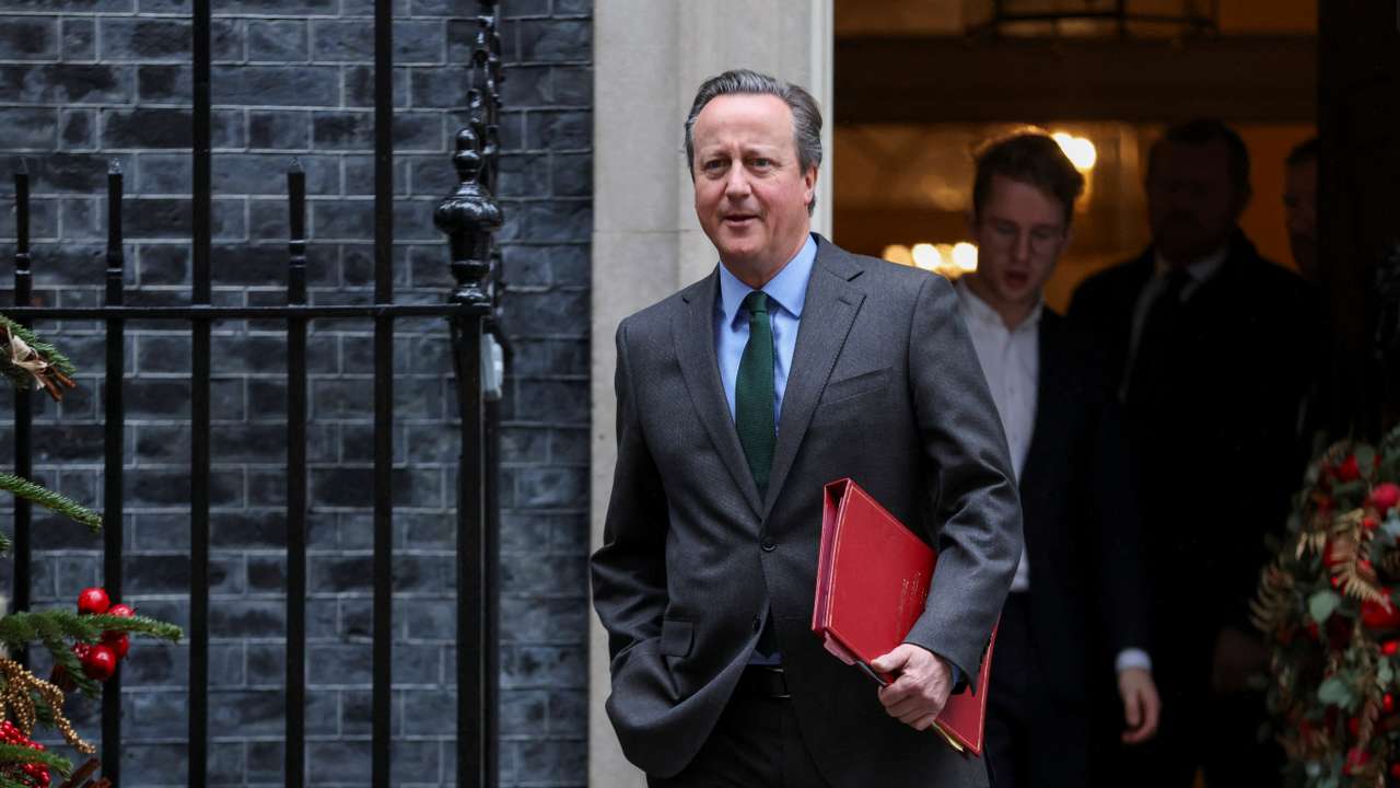 Cabinet meeting at Number 10 Downing Street, in London