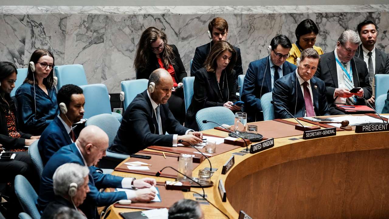 United Nations Security Council meeting on the situation in Iran and the Middle East