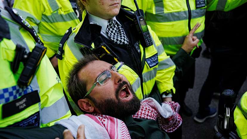 "Lift The Ban" rally organised by Defend Our Juries, in London