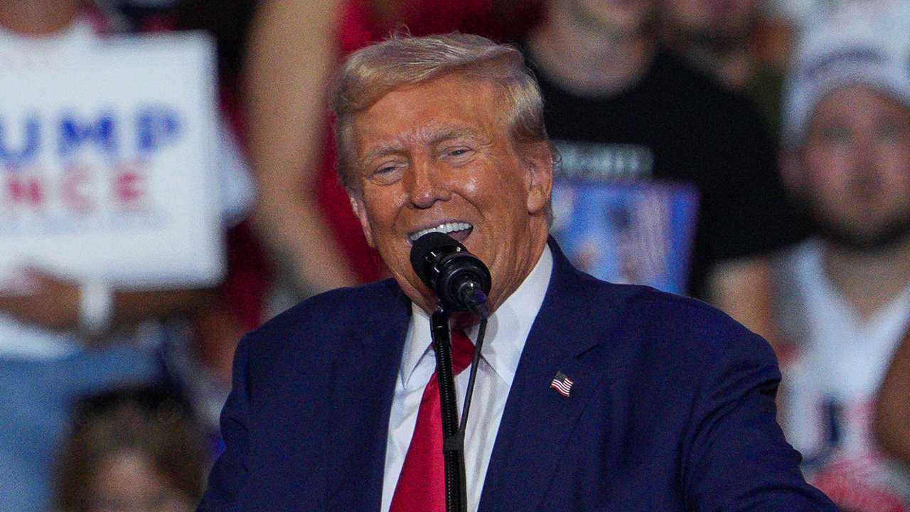 Republican presidential nominee and former U.S. President Donald Trump holds a campaign rally in Wilkes-Barre