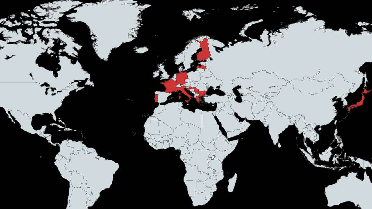 Ageing populations deepen across Europe and Japan