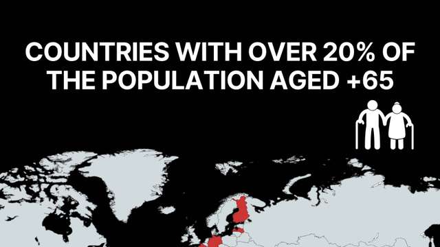 Ageing populations deepen across Europe and Japan