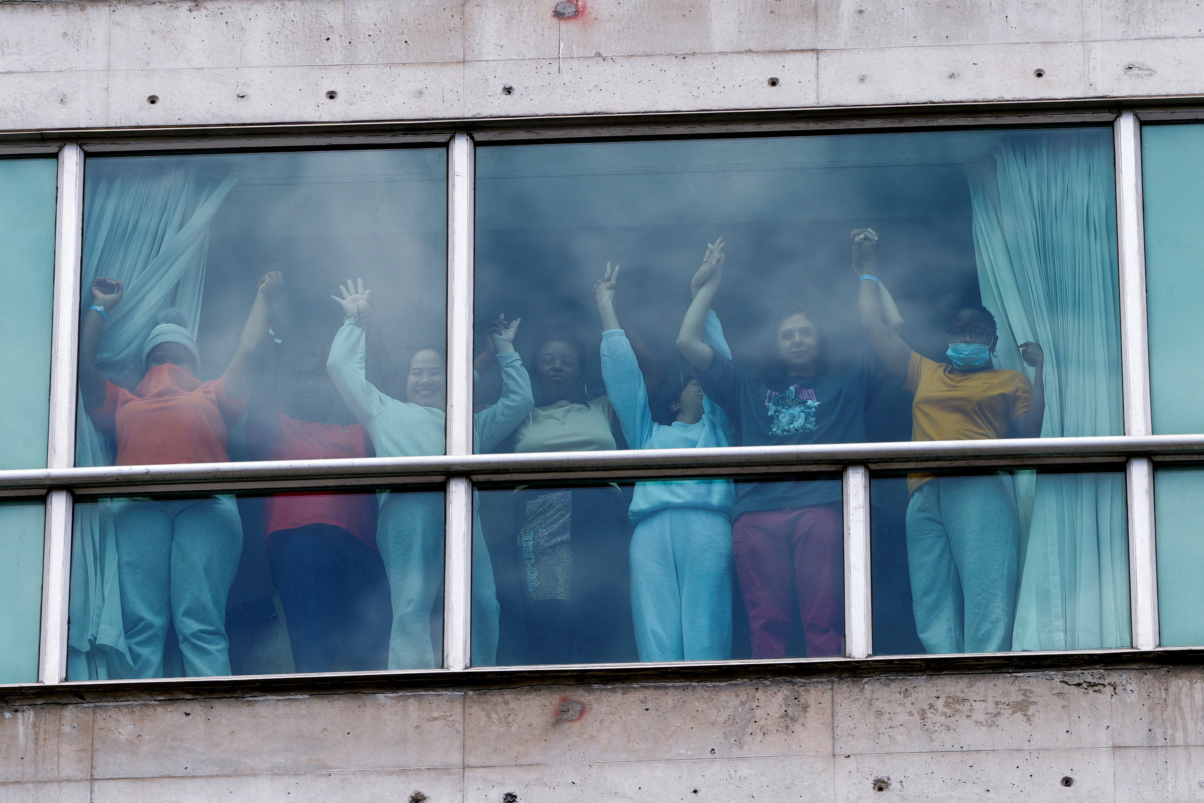 People deported from the U.S. are being housed at a hotel in Panama City