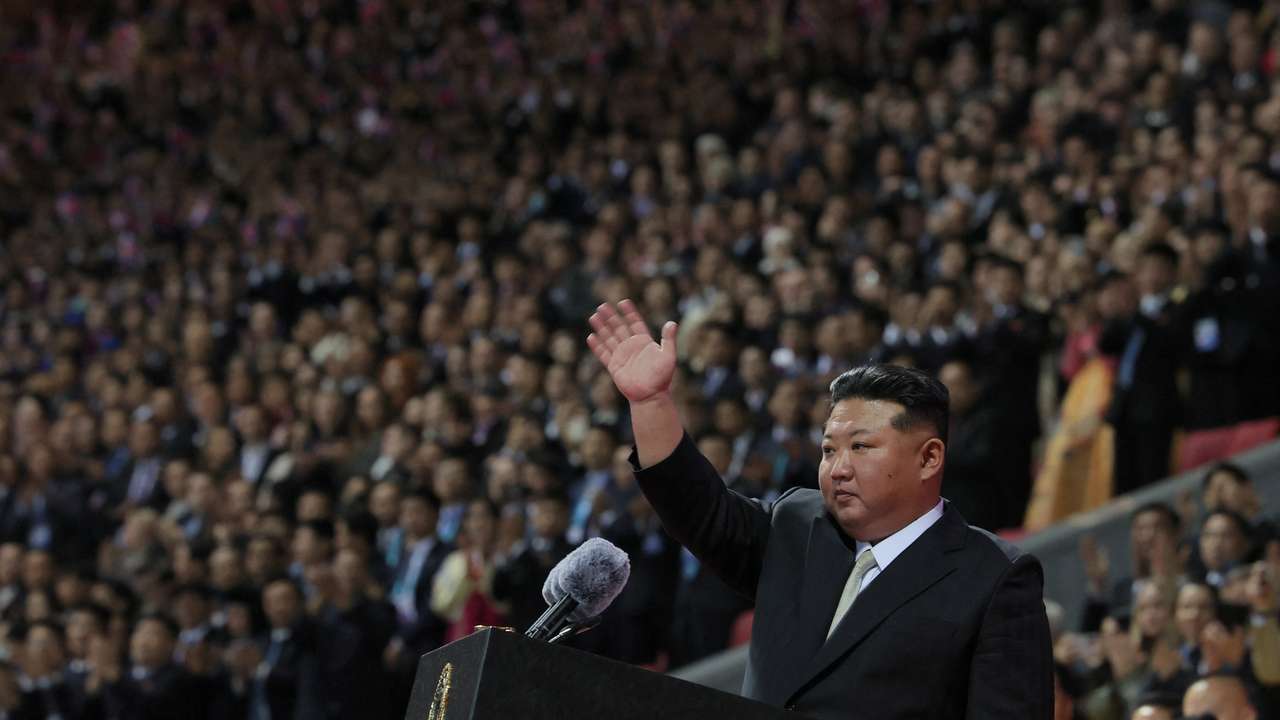 The 80th anniversary of the founding of the ruling Workers' Party of Korea (WPK), in Pyongyang