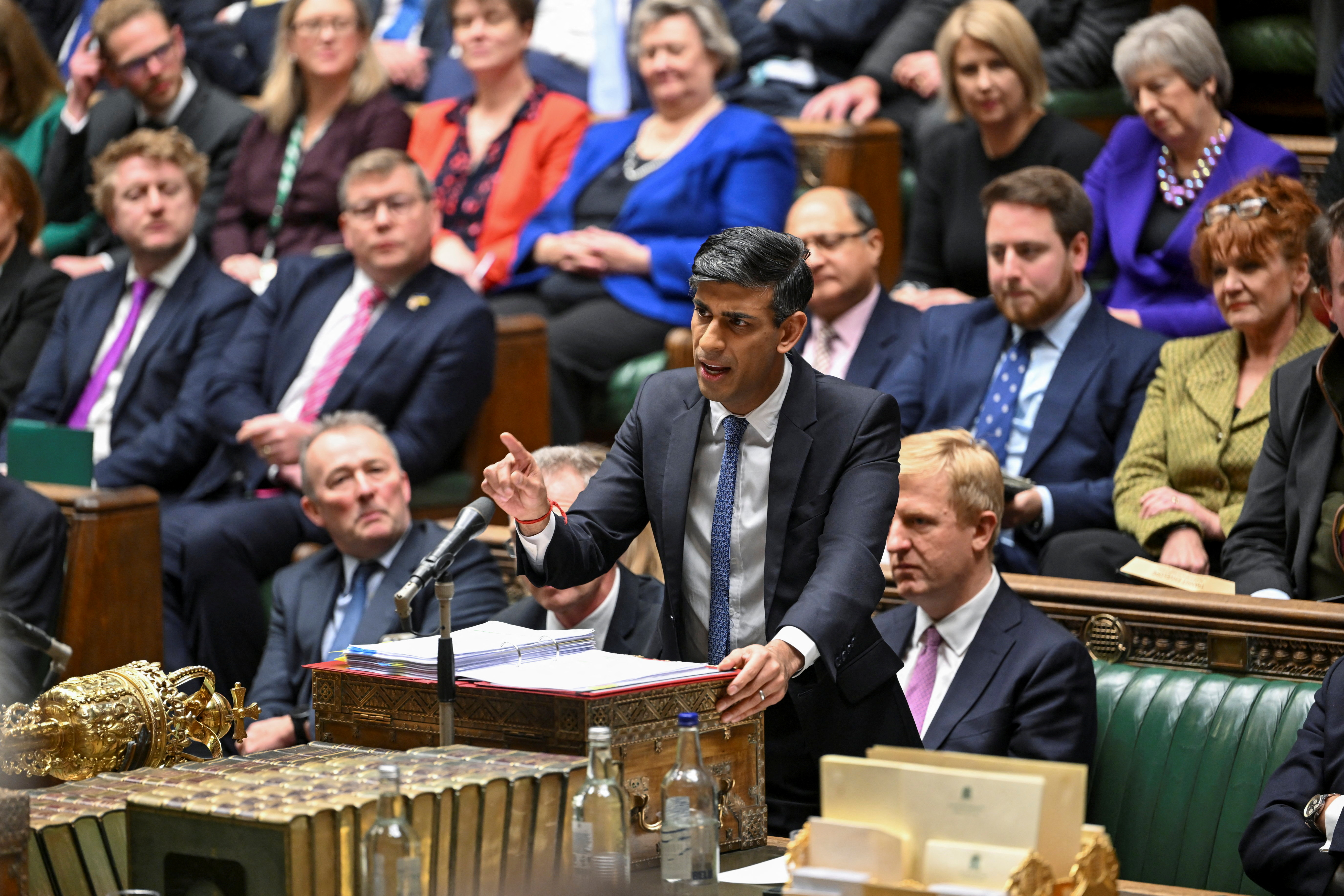 PMQs at the House of Commons in London