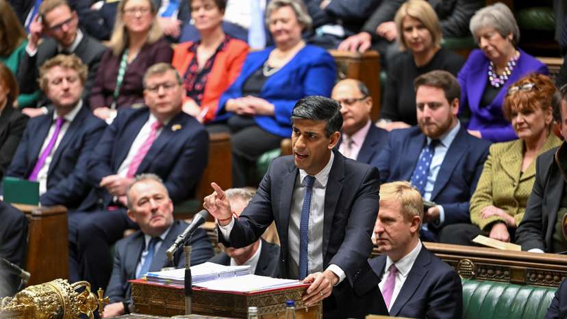 PMQs at the House of Commons in London