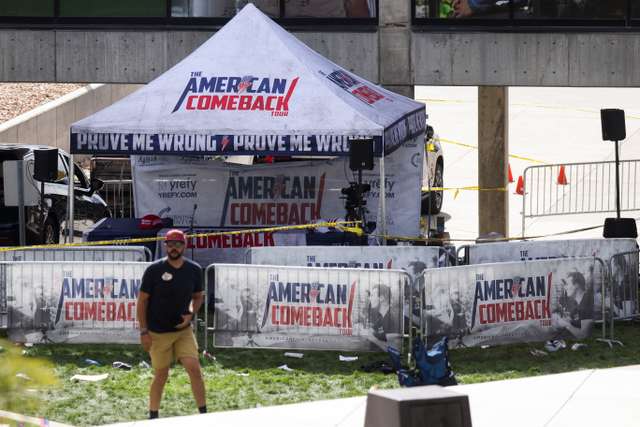 Charlie Kirk fatally shot at Utah Valley University event