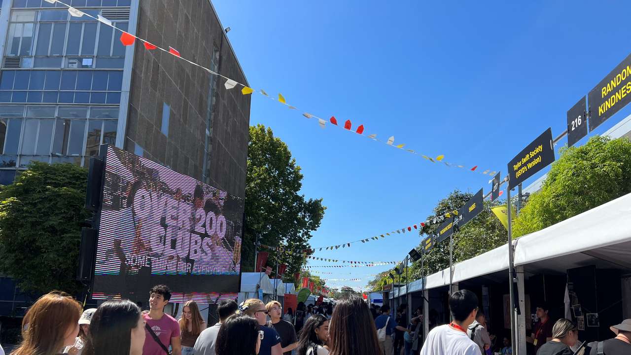 Orientation week at The University of Sydney, Camperdown, Sydney